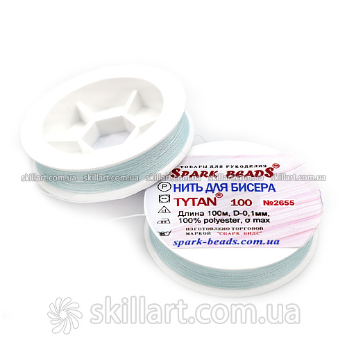 Нитки для бисера Tytan 100 Spark Beads (100м), 2655